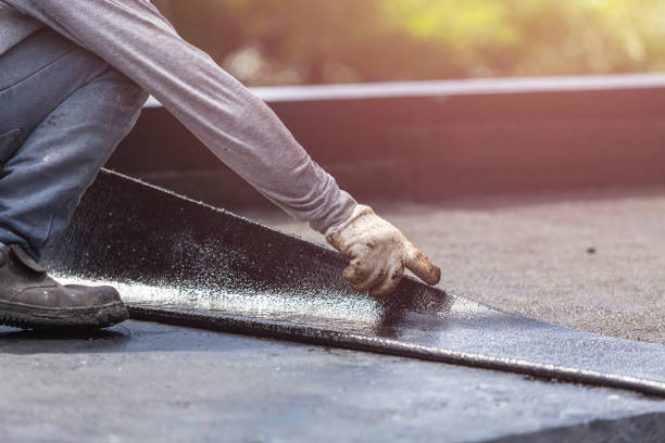 Professional Exterior Waterproofing technician working in Pickett, WI